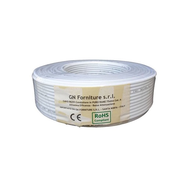 Cavo Coassiale 5mm Classe A Rame